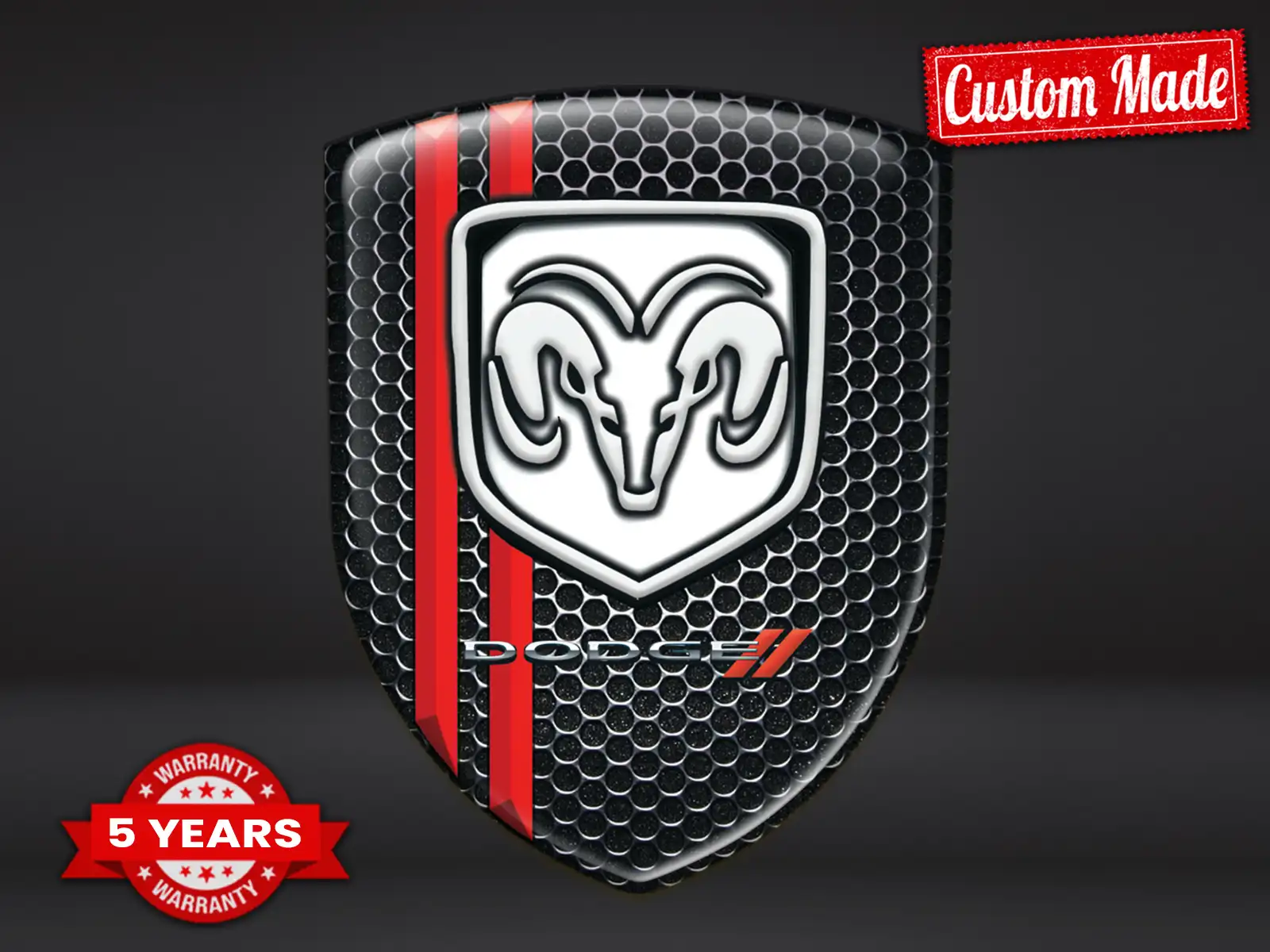 Dodge Design Adesivi Auto Resistenti Pro Robusti